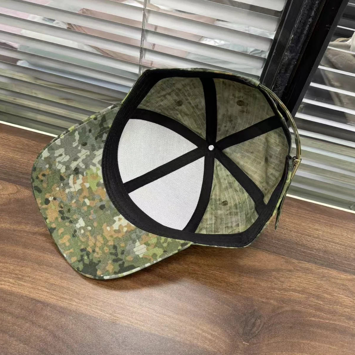 Netherlands Flecktarn Camouflage Baseball Cap – M19 NFP Multitone Dutch Military Outdoor Hat | The Party Days